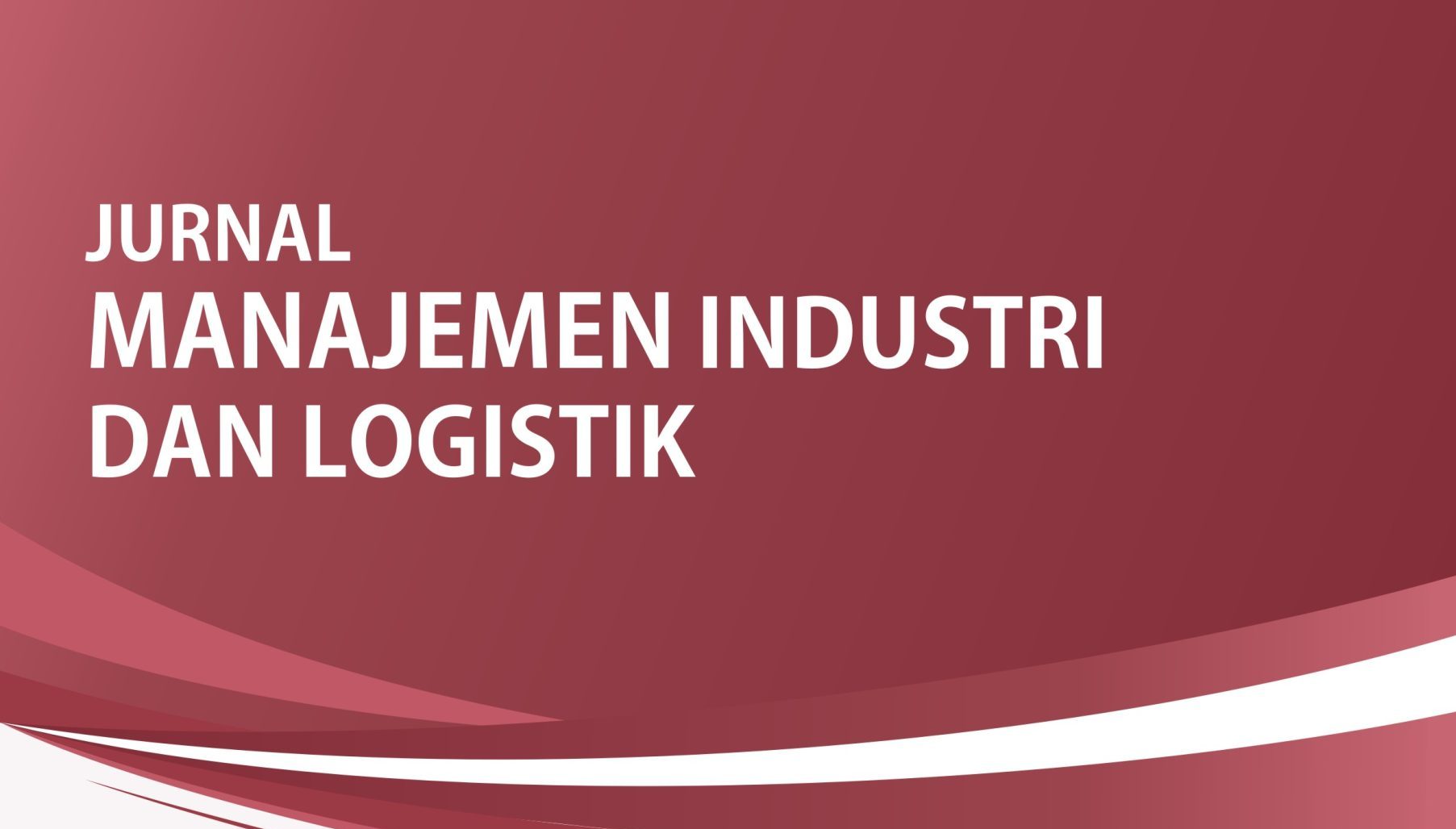 cover jurnal manajemen industri & logistik